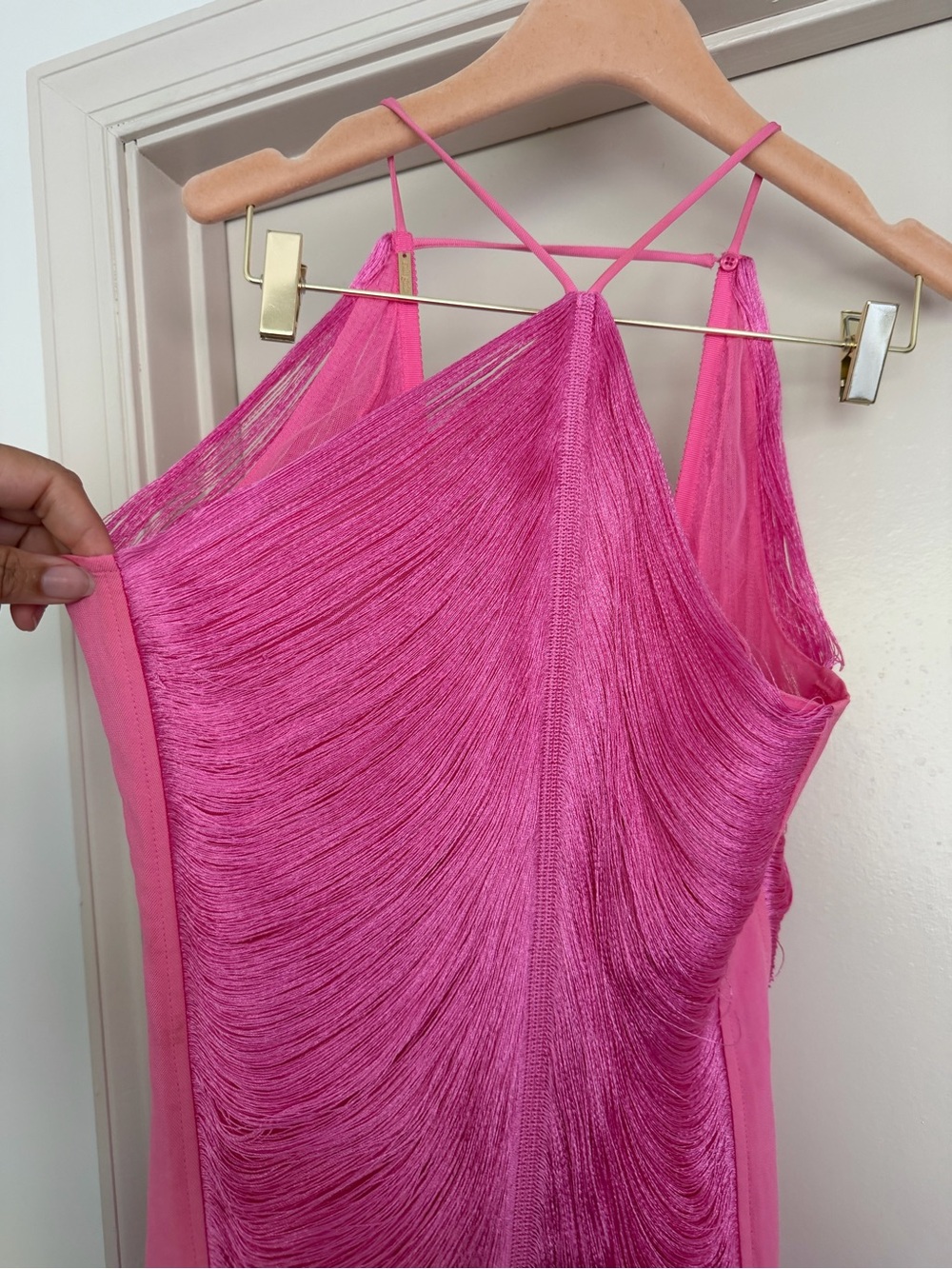 Cult Gaia Blossom Pink Renata Gown Size Small - Picture 7 of 15